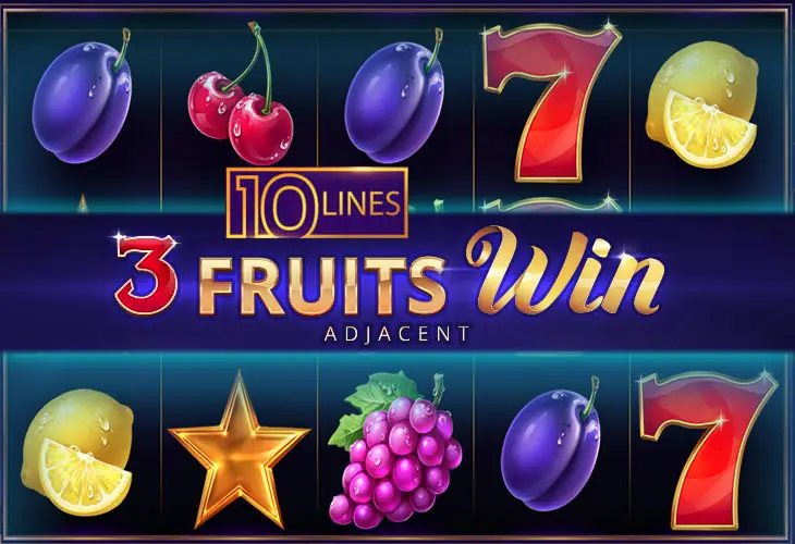 3 Fruits Win 10 Lines