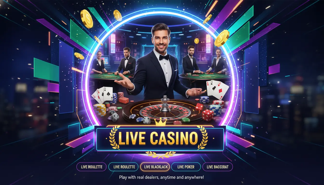 Conquestador live dealer casino